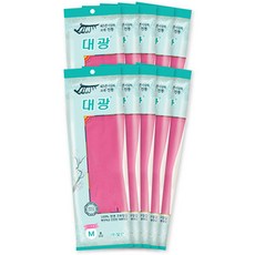 orUn 大光 橡膠手套, 粉紅色, 10個, 中(M)