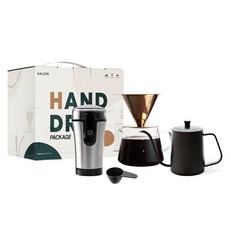 KALDIN 手沖咖啡 A1 4入組, 黑色, 1組