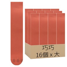 巧巧 經典膠條 大, 紅色, 16個