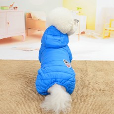 ZEZEPET 貼片亮點狗狗四腳鋪棉衣, G106PDFC126