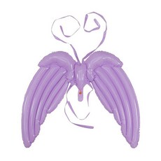 마켓감성 천사 날개 파티 풍선, 퍼플, 8개