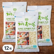 제주 올레길 슈레드 모짜렐라치즈, 100g, 1개입, 12개