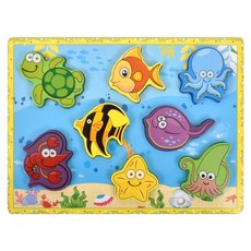 우드벨 바다 입체 퍼즐 8피스, 1개