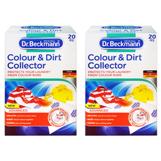 Dr.Beckmann 貝克曼博士 護色防染洗衣吸色紙, 20入, 2個