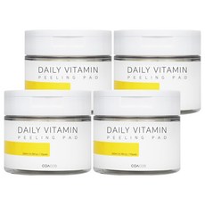 COACOS 日常維他命去角質棉片, 200ml, 4罐