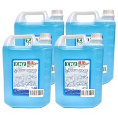 T.KI 白人 鐵齒護理含氟漱口水, 4L, 4桶