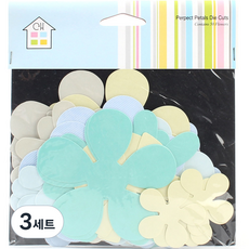 工藝屋裝飾花朵模切套組, CWPT02, 3套
