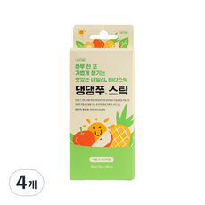 베터 댕댕쭈 스틱 강아지 비타민간식 8p, 4개, 애플&파인애플