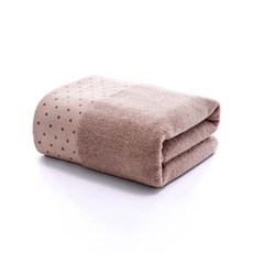 THE ZAKKA 棉質浴巾 70 x 140cm, 棕色(Y377LBBI151), 1個