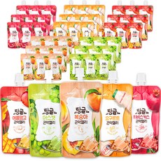 tinggeul Loel蒟蒻果凍 5種 總50包 水蜜桃口味 1盒+優格口味 1盒+木槿口味 1盒+麝香葡萄口味+愛文芒果口味, 1套