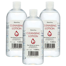 Purevivi 金賞皇后卸妝水, 與肌膚溫和, 不刺激配方, 深層清除臉部及眼唇之彩妝髒汙, 500mL, 3瓶