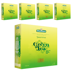 Stassen 司迪生 茉莉綠茶 150g, 1.5g, 100包, 5盒