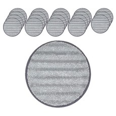 Home Clean 電動拖把用圓形超細纖維清潔布 小型, 20個