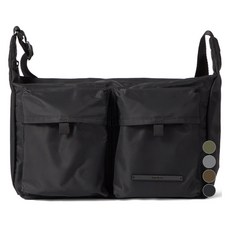 男女通用 City Walker 交叉包 010, 黑色