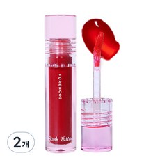 FORENCOS Sub Tattoo唇釉, 16 Bon Bon, 2入