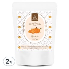 베럴티 힐링티 꿀호박차 티백, 1.5g, 2개, 10개입