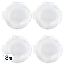 Darkness 雙面粉撲盒, 透明, 8個