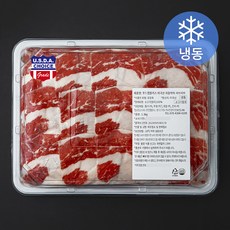 푸드랩플러스 미국산 차돌박이 샤브샤브 (냉동), 1.3kg, 1개