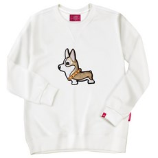 Elamo 3M 皮革 Corgi Pen 運動衫