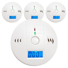 zeker 一氧化碳警報器, 4個, 白色