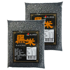 池上鄉農會 黑米, 600g, 2包