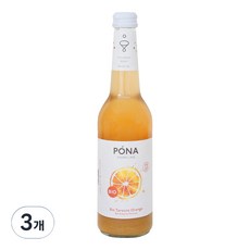 氣泡柳橙碳酸飲料, 330ml, 3個