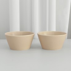 Preludio簡約飯碗, 燕麥, 單品, 2入
