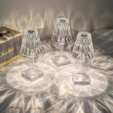 HEYRUMI 水晶室內裝飾氣氛燈, 3個