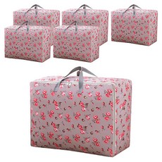 多用途棉被收納袋 XL, 6個, 玫瑰