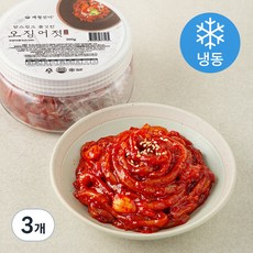 제철진미 탐스럽고 쫄깃한 오징어젓 (냉동), 300g, 3개