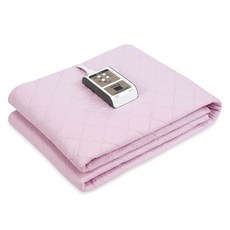 HANIL MEDICAL bedding EMF人體感應高級半纖維布料電熱毯 HLD-221S, 牛奶粉, 中(100 x 180 cm)