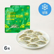 굿푸드 김말이맛 왕교자 (냉동), 280g, 6개
