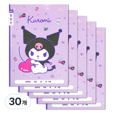 PINKMANGO 三麗鷗 國小寬格聯絡簿, 酷洛米, 30個