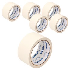 OKONG 遮蔽膠帶 48mm x 20m, 6個