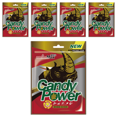 aminoMax 邁克仕 Candy Power 能量糖 蠻牛口味, 50g, 5包