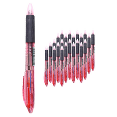 morning glory Slip-on 4色原子筆 0.7, 粉紅色, 24入