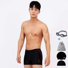 AQUATICA 男款4角泳褲組 BAF03 5入