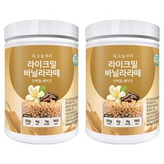 Fromtoday Like Meal 蛋白質奶昔 香草拿鐵口味, 2個, 450g