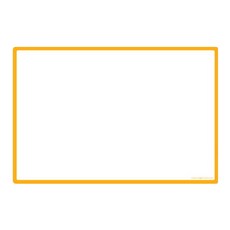 Magpia 彩色白板 黃色, 橡膠磁鐵