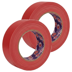 Harvest 蘋果牌 大力膠帶 防水布膠帶 紅色 48mm*25M, 2個