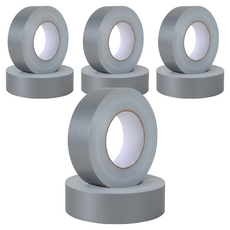 MaDaKkuMi 多色寬版棉質布膠帶 8cm x 20m, 11 灰色, 8個