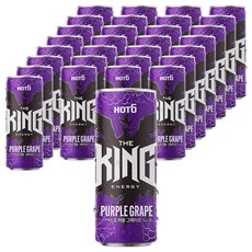 핫식스 더킹 퍼플 그레이프, 355ml, 48개