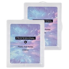 自凝膠指甲延長頭 Stellito Dual Form KH_01_01, 單色, 240件