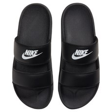 NIKE 耐吉 男女款 OFFCOURT DUO SLIDE 拖鞋 DC0496-001, 24cm, 黑色