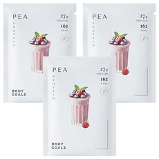 BODY GOALS 全素多效豌豆蛋白飲Pro 繽紛野莓, 40g, 3包