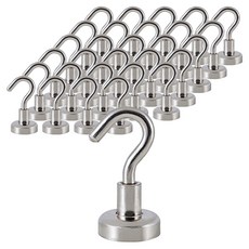 라이프란스 고릴라 초강력 자석후크 16mm, 실버, 30개