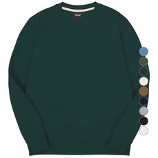 okstar 男女通用 優質素色特厚雙面圓領衛衣 9SSP001