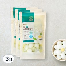 곰곰 깐메추리 유정란, 450g, 3봉