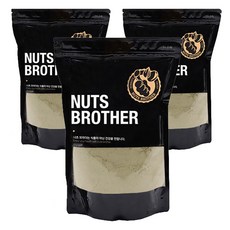 烤堅果Seoritae兄弟粉, 400g, 3包