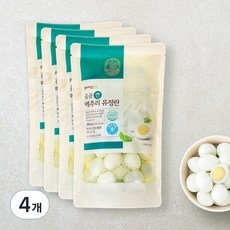 곰곰 깐메추리 유정란, 450g, 4봉
